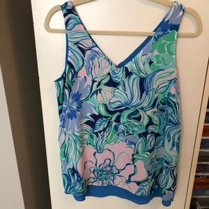 EUC Lilly Pulitzer Florin Top